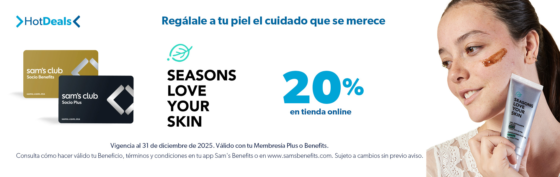 Sam's Club samsclub samsbenefits hazte socio cine viajes hot deals restaurantes educacion ropa accesorio mascotas salud entretenimiento fitness puntos